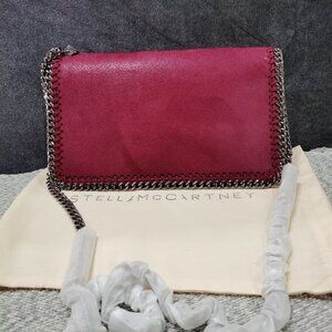 NEW Stella Mccartney Falabella Tote Bag Bordeaux red